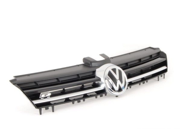 NEW GENUINE VOLKSWAGEN GOLF MK7 FRONT BUMPER CENTER RADIATOR GRILL 5G0853651EADQ