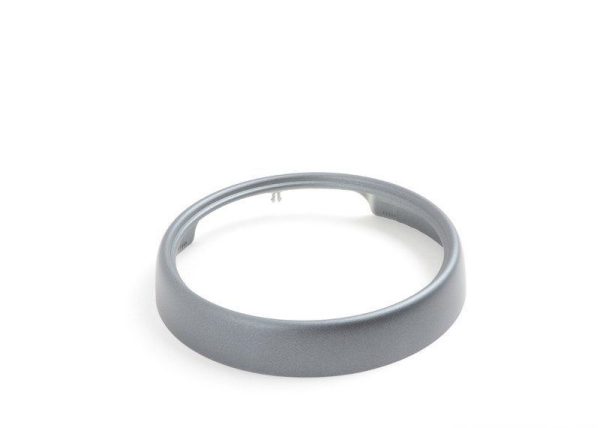 NEW OEM MINI R50 R52 R53 INSTRUMENT CLUSTER SPEEDOMETER TRIM RING ANTHRAZIT MATT 51456972979