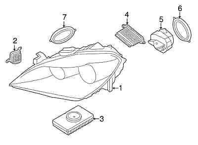 BMW F06 F12 F13 11-15 6 SERIES NEW GENUINE HEAD LIGHT CAP COVER 63117319359 - Image 2