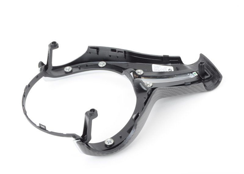 BMW OEM F87 F80 F83 F10 F12 F06 M PERFORMANCE STEERING WHEEL CARBON TRIM COVER 32302345203 - Image 2