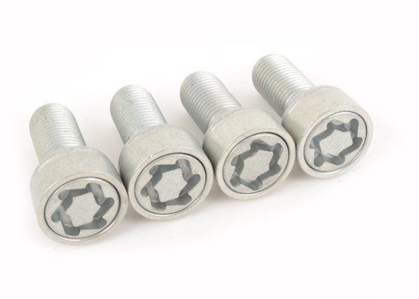 NEW GENUINE VOLKSWAGEN BALL SEAT WHEEL LOCK KIT SET OF FOUR 1K0698137A - Image 7