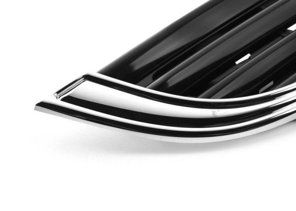 NEW GENUINE MINI COOPER R50 TILL 04/07 UPPER GRILLE TRIM SET BLACK 51131490375 - Image 4