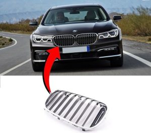 NEW GENUINE BMW 7 SERIES G11 G12 FRONT KIDNEY GRILL CHROME RIGHT O/S 51137357012