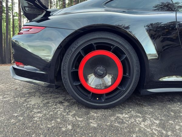 Aerodynamic aero disc set rear wheel discs covers for the Porsche 991 GT3 - Image 9