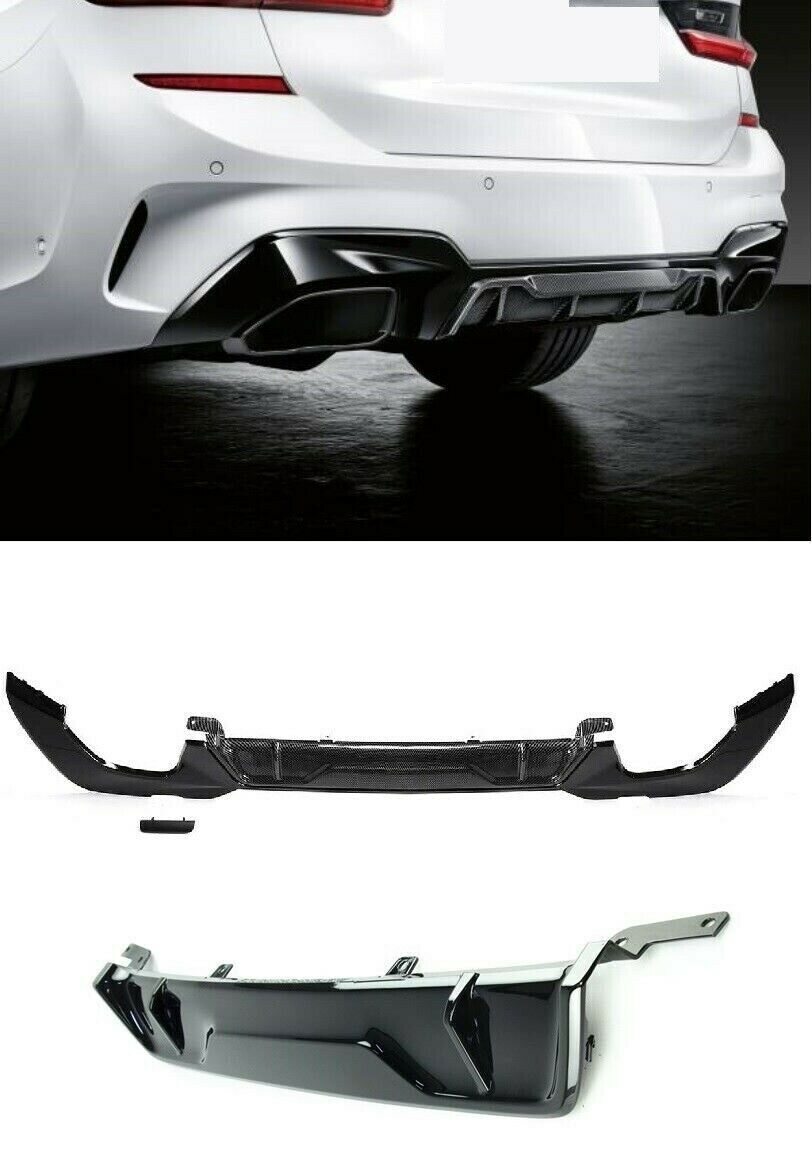 NEW GENUINE BMW 3 SERIESG20 M PERFORMANCE REAR TRIM WITH DIFUSSER SET KIT