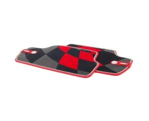 NEW MINI F57 GENUINE JCW PRO REAR CARPET FACTORY FLOOR MATS SET 51472411347