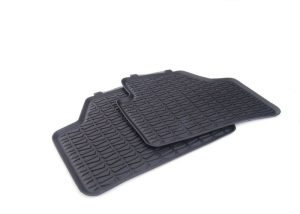 BMW NEW GENUINE X1 SERIES E84 ALL WEATHER RUBBER FLOOR MATS REAR PAIR 51472336795