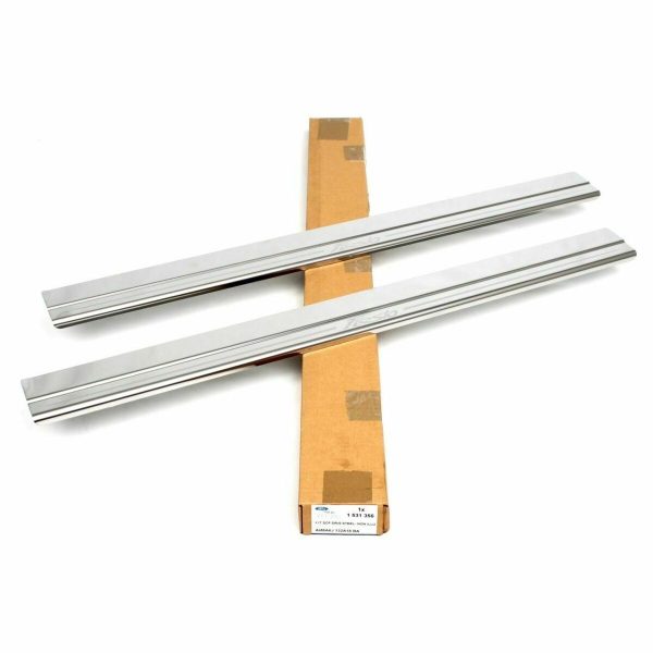 NEW GENUINE FORD FIESTA 2008-2017 3 DOOR FRONT ENTRY SILL COVER PLATES 1531356