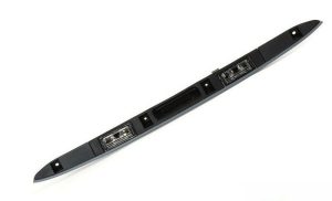 Genuine BMW X5 E53 Trunk lid handle grip. With key button and license plate lighting