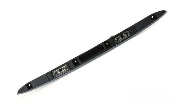 Genuine BMW X5 E53 Trunk lid handle grip. With key button and license plate lighting