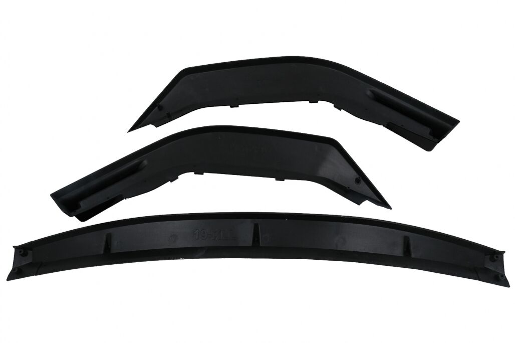 Front Bumper Spoiler Lip suitable for Toyota Corolla XII (2019-Up) Piano Black - Image 9