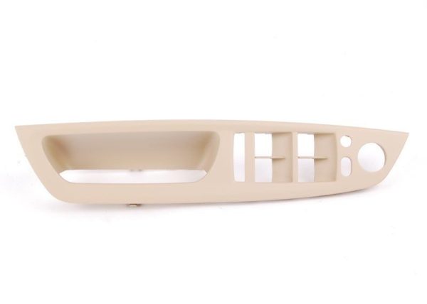 NEW BMW GENUINE X5 X6 E70 E71 E72 BEIGE DRIVER DOOR PULL TRIM COVER LEFT SIDE 51416975793 - Image 2
