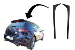 Trunk Rear Window Fin Spoiler suitable for VW Golf 7 & 7.5 (2012-2020) GTI Design Piano Black