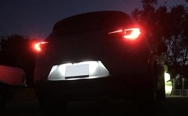LED LICENCE PLATE LIGHTS FOR MAZDA 5 10-15 / CX-9 06-15 - Image 2