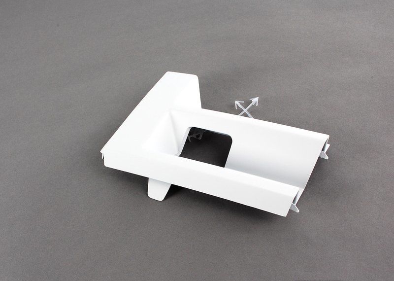 BMW NEW GENUINE E34 M TECHNIC FRONT BUMPER RIGHT O/S TOW HOOK COVER CAP 51112230404 - Image 7