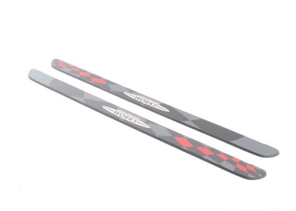 MINI NEW GENUINE F56 F57 ILLUMINATED DOOR SILL PLATES JCW PRO 51472357729