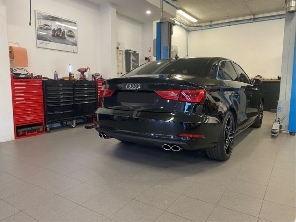 Complete Exhaust System suitable for Audi A3 8V Sedan Cabrio (2012-2019) S3 Design - Image 12
