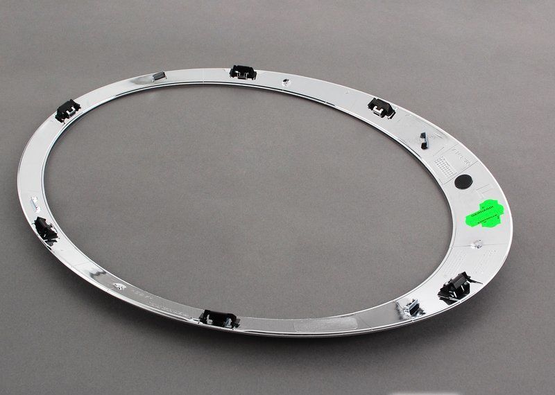 MINI NEW GENUINE R55 R56 R57 R58 R59 N/S LEFT CHROME HEADLIGHT TRIM RING 51137149905 - Image 4