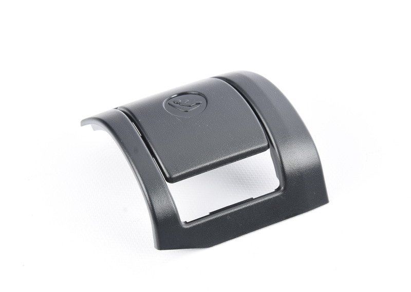 BMW NEW GENUINE 5 F10 10-16 REAR SEAT BLACK O/S RIGHT OUTTER ISOFIX MOUNT COVER 52207247230