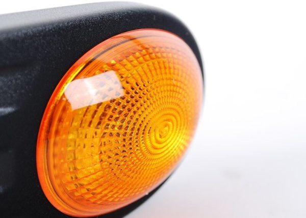 MINI NEW GENUINE R55 R56 R57 SIDE TURN SIGNAL WITH GRILLE YELLOW AMBER LEFT N/S 63132751503 - Image 6