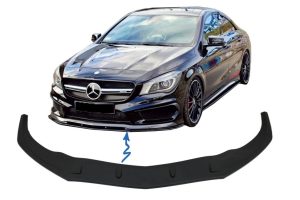 Front Bumper Spoiler Lip suitable for MERCEDES CLA45 C117 X117 (2013-2016)