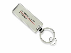 NEW GENUINE PORSCHE DRIVERS SELECTION MOTRSPORT METAL KEY RING WAP0500050LFMS