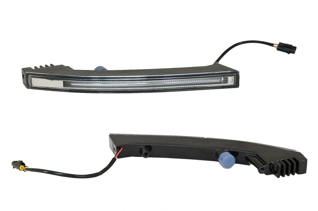 Front Bumper Lip Spoiler LED DRL Extension suitable for Mercedes G-Class Facelift W463 / W464 (2018-) - Image 8