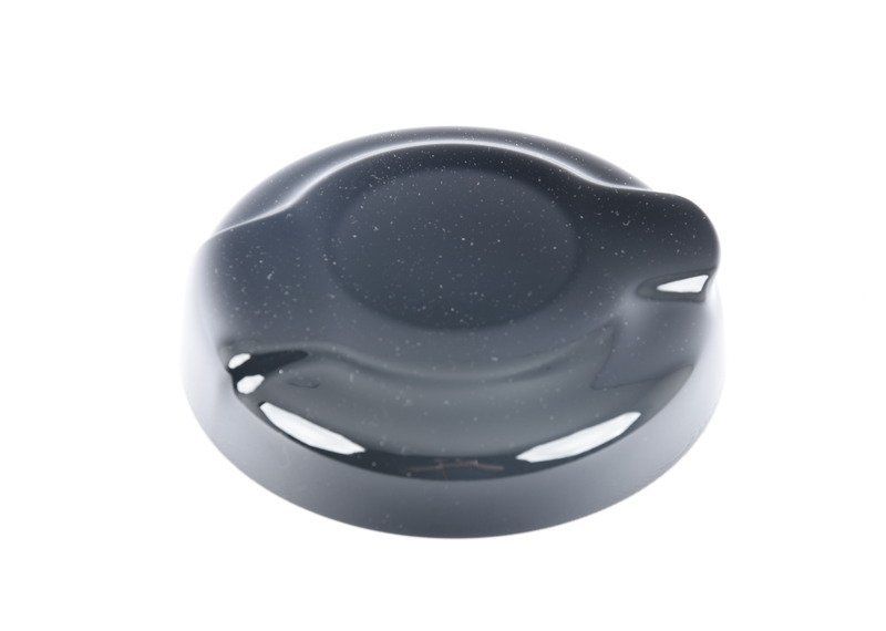 NEW GENUINE MINI F55 F56 F57 PIANO BLACK FUEL FILLER COVER CAP 51712457412