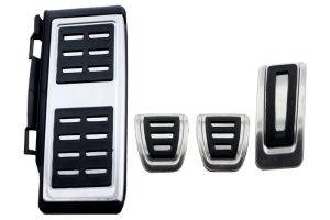 Kit of Pedal Footrest suitable for VW Golf 7 (2012-2016) Passat B8 (2015-2018) Tiguan (2016-) Audi A1 8x (2015-2017) A3 8V (2012-2017) TT 8S (2014-2017) Q2 (2016-2017) Seat Leon 5F (2012-2017) Skoda O