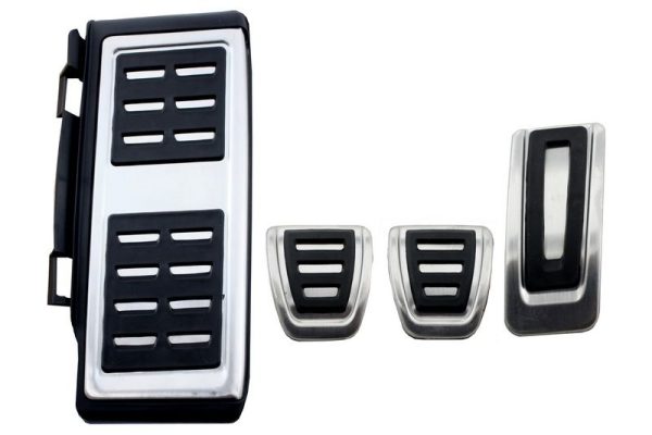 Kit of Pedal Footrest suitable for VW Golf 7 (2012-2016) Passat B8 (2015-2018) Tiguan (2016-) Audi A1 8x (2015-2017) A3 8V (2012-2017) TT 8S (2014-2017) Q2 (2016-2017) Seat Leon 5F (2012-2017) Skoda O