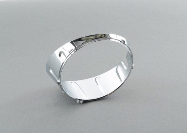 NEW OEM MINI R55 R56 R57 R58 R59 FRONT BUMPER FOG LAMP COVER TRIM CHROME LEFT 51117248791 - Image 3