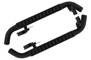 Running Boards Side Steps Suitable for Land Rover Defender 90 (1990-2016) Black Edition