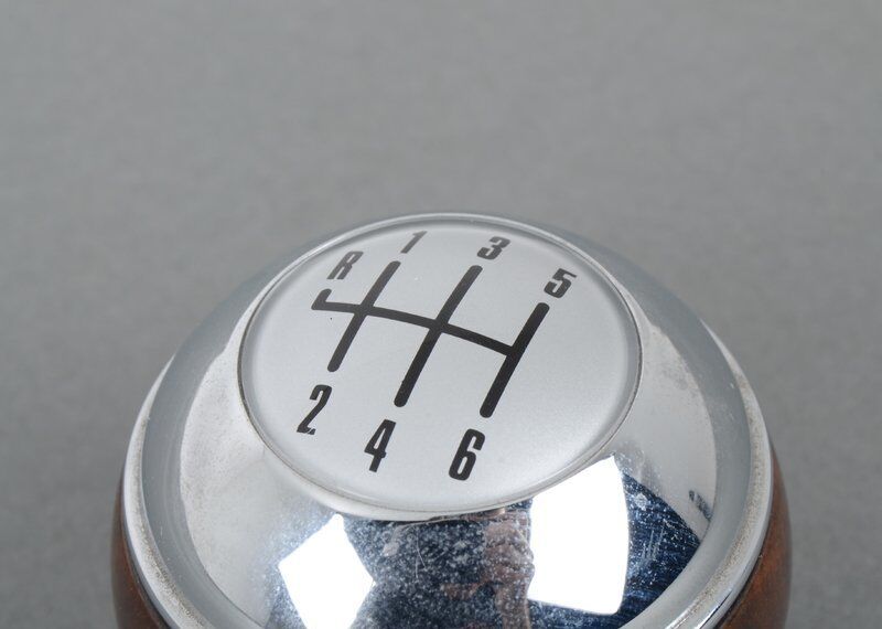 NEW GENUINE MINI R50 ONE R52 S R53 S MANUAL 6 GEAR WOOD CROME SHIFT KNOB 25117542273 - Image 3