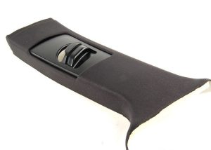 BMW NEW GENUINE X5 E53 99-06 BLACK N/S LEFT CENTER B-PILLAR TRIM 51438259819