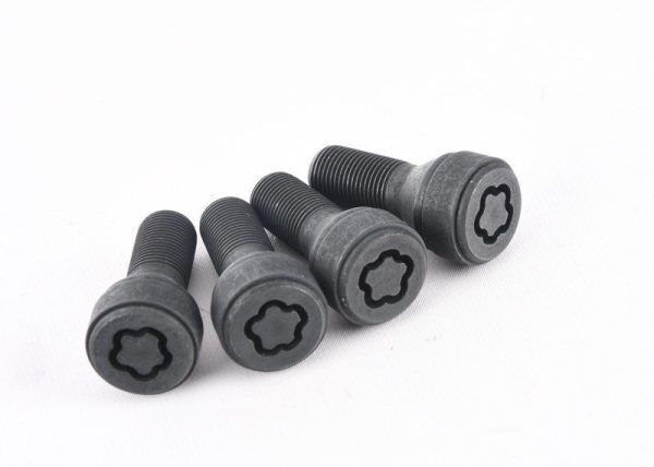 NEW GENUINE BMW X3 X5 X6 SERIES WHEEL SECURITY LOCKING BOLTS SET 36132453961 - Image 2
