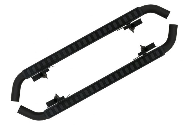 Runing Boards Side Steps Suitable for Land Rover Defender 110 (1990-2016) Black Edition