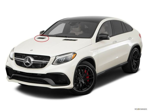 NEW GENUINE MERCEDES BENZ GLE C292 ENGINE HOOD RIGHT COVER A1668800205 - Image 2