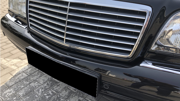 Genuine V12 Avantgarde Front Grill S600 For Mercedes W140 91-98 - Image 3
