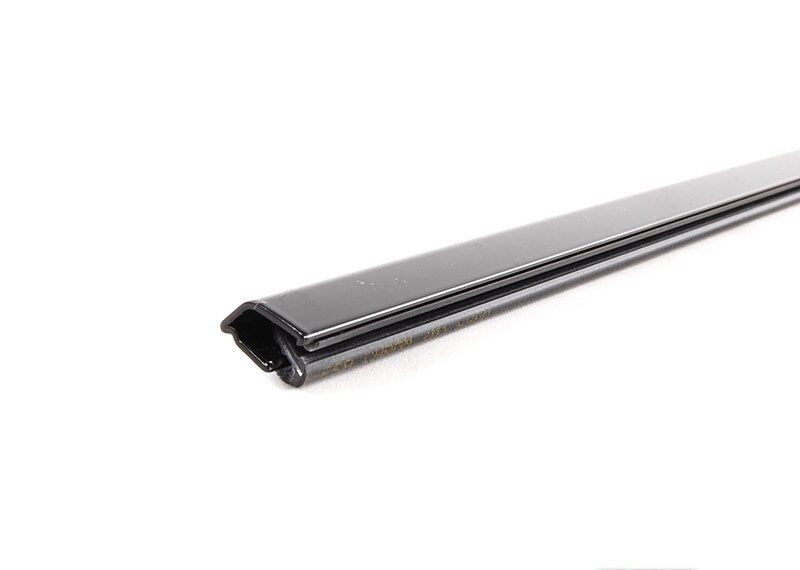 BMW NEW GENUINE 5 SERIES E60 E61 FRONT DOOR EXTERIOR CHANNEL COVER BLACK LEFT 51217207257 - Image 6