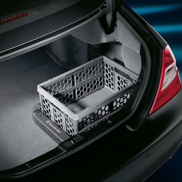 Genuine Mercedes Folding Cargo Box Shopping crate Storage collapsible 46x34x22cm - Image 6
