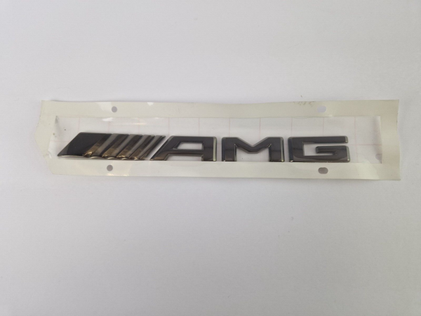 Genuine AMG Night Package Black Rear trunk lid badge sticker OE logo For Mercedes W206/S206 - Image 6