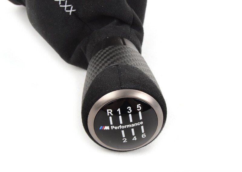 BMW NEW GENUINE F20 F21 F22 F23 M PERFORMANCE SHIFT KNOB WITH ALCANTARA BOOT LHD 25112222529 - Image 2