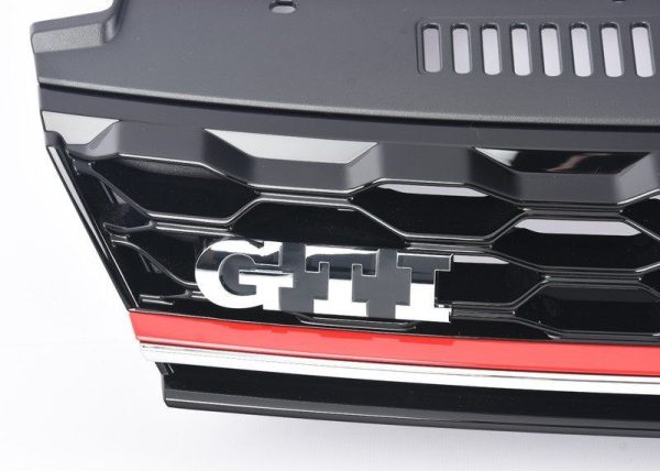 NEW GENUINE VW GOLF MK7.5 FRONT BUMPER MAIN GRILLE ASSEMBLY WITH GTI LOGO 5G0853651CKCEE - Image 2