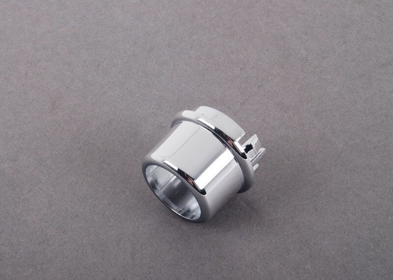 MINI NEW GENUINE COOPER R50 R52 R53 S CENTER CONSOLE TRIM RING CHROME 62106936278 - Image 2
