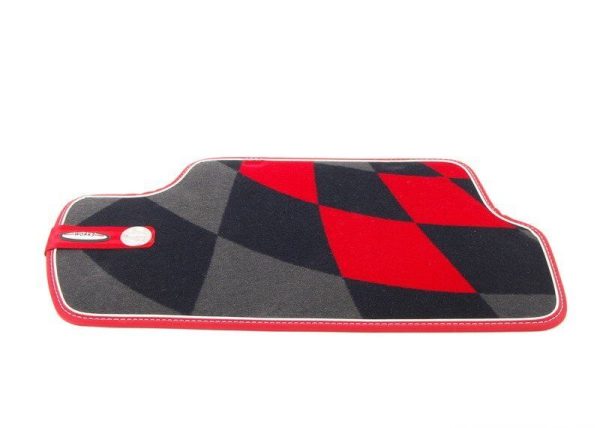 NEW MINI F56 GENUINE JCW PRO REAR CARPET FACTORY FLOOR MATS SET 51472354179 - Image 5