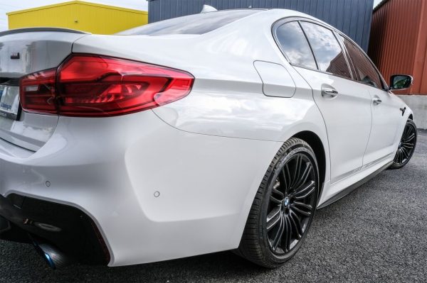 Side Skirts Extension suitable for BMW 5 Series G30 Limousine G31 Touring (2017-up) M Design Piano Black - Image 12