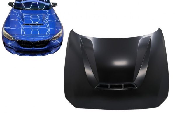 Hood Bonnet suitable for BMW 1 Series F20 F21 (2010-2019) BMW 2 Series F22 F23 F87 M2 (2012-2019) CS Design - Image 14