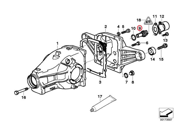 GENUINE NEW BMW 3 8 Z3 SERIES E36 E30 E31 Z3 E36 VEHICLE SPEED SENSOR 62168357020 - Image 2