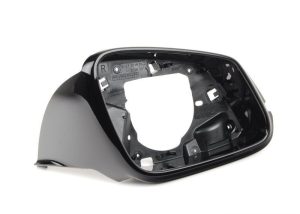 FOR NEW GENUINE BMW 1 3 X1 SERIES DOOR WING MIRROR SUPPORTING RING BRIGHT BLACK O/S