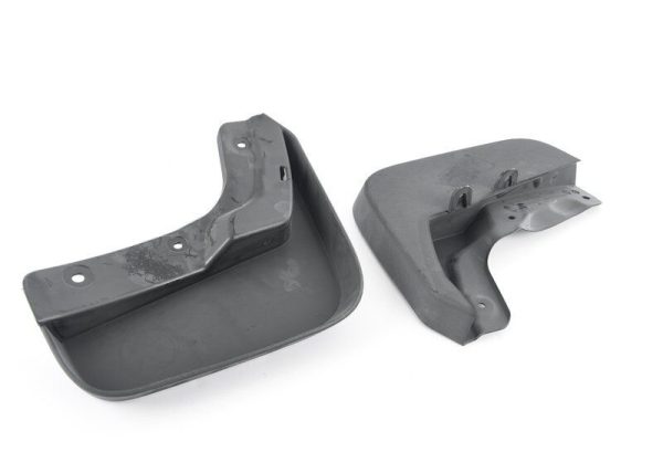 NEW GENUINE AUDI Q8 2019- S-LINE REAR MUD FLAPS SPLASH GUARDS SET 4M8075106 - Image 5